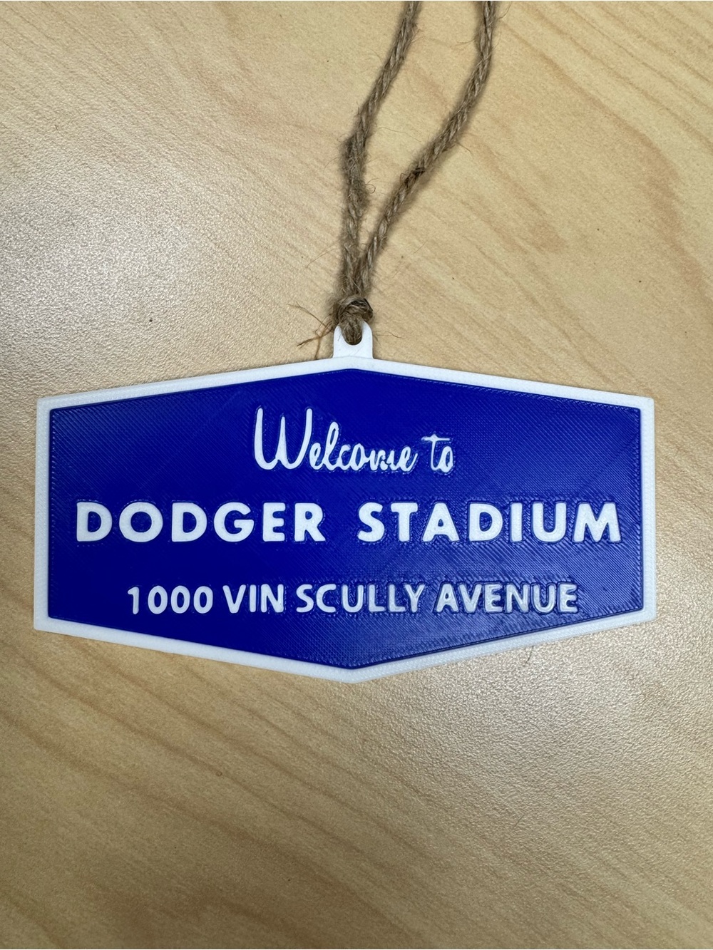 Dodger Stadium Sign - Ornament